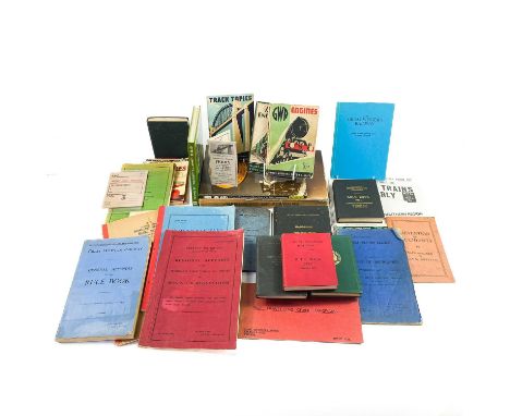 Official Railway Publications by Railway Companies, GWR, British Railways etc (x25). Includes official GWR Publications: GWR 