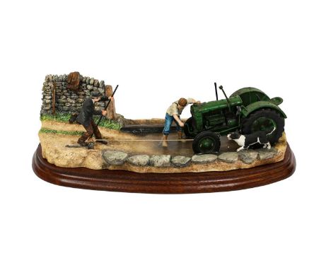 model No. B0985 by Ray Ayres, limited edition 49/950, signed to base "Ray Ayres March 2012", on wood base, with certificateTh