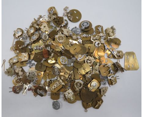 Quantity of Anodised Corps Collar Badgesincluding QC Small Arms School ... QC Intelligence Corps ... QC RAPC ... QC Pioneer C