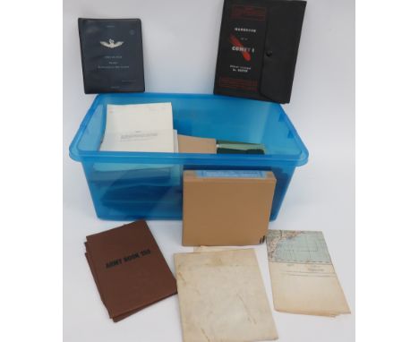 Quantity of Various Paperwork From Various Periodsincluding Infantry Training No 14. 94 mm Heat (Law) ... Infantry Training N