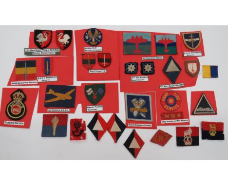 Selection of Various Formation Badgesincluding printed Air Liaison Signals ... Printed Air Formation Signals ... Embroidery 4