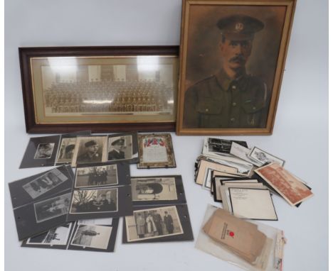 Selection of Various Photographsincluding HQ and No 1 Sec 4th Div Ammunition Column Montreal May 1916.  Framed and glazed ...