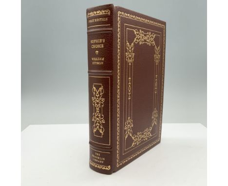 This Franklin First Edition ofÂ&nbsp;Sophie's ChoiceÂ&nbsp;by acclaimed author William Styron is a beautifully bound collecto