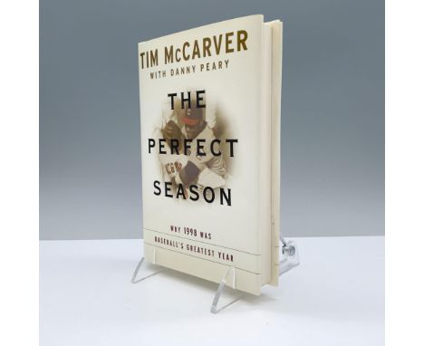 New York: Villard Books, 1999. First Edition. Autographed by Tim McCarver, legendary MLB catcher and broadcaster. The Perfect