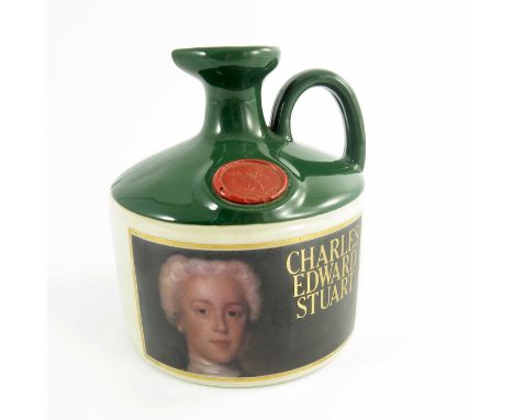 Glenfiddich single malt Scotch whisky, Charles Edward Stuart, ceramic flagon, 75cl