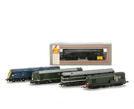 Kit-built, Adapted or Repainted 00 Gauge BR Diesel Locomotives: including kit-built Class 15 Bo-Bo from Tech-CAD kit with Mas