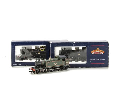 Three Bachmann 00 Gauge BR (ex-GWR) Tank Locomotives: all 'Prairie' 2-6-2T's, comprising 32-126 no 4560 and 32-129 no 4557, b