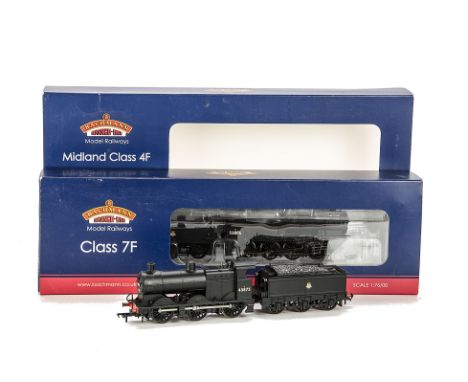 Two Bachmann 00 Gauge Fowler Tender Locomotives: comprising 31-010 ex-S&D Class 7F 2-8-0 no 53806, with 31-881 Class 4F 0-6-0