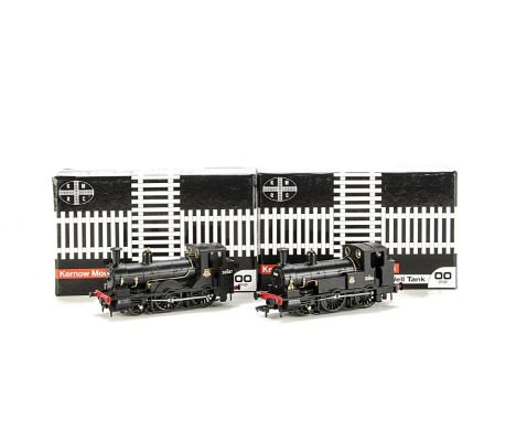 Kernow Model Centre 00 Gauge Beattie 2-4-0 Well Tank Locomotives: comprising ref K2051 as no 30587 and K 2052 as no 30586, bo