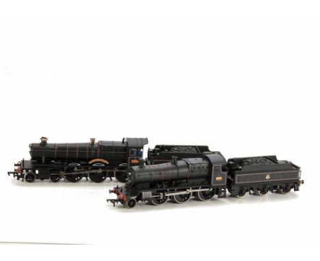 Two Bachmann 00 Gauge Western Region Tender Locomotives: comprising ref 31-300 as no 7829 'Ramsbury Manor' and ref 31-828 'Mo