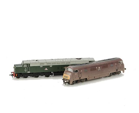 Two Bachmann 00 Gauge BR Diesel Locomotives: comprising 32-478 Class 40 1-Co-Co-1 no D210 'Empress of Britain' in BR green, w