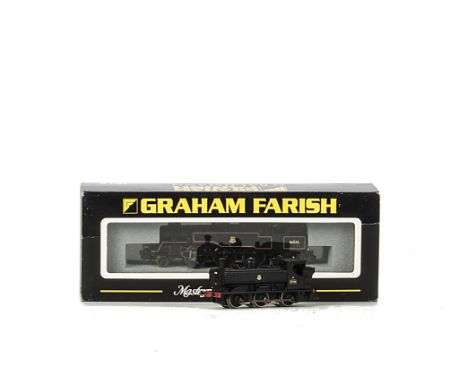 Graham Farish by Bachmann N Gauge BR Steam Locomotives: comprising Standard 4MT Class 2--6-4T no 80032 in lined black and ex-