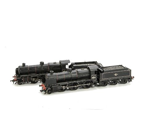 Two Bachmann 00 Gauge BR Southern Region Class N 2-6-0 Tender Locomotives: comprising ref 32-161 as no 31862 in lined BR blac