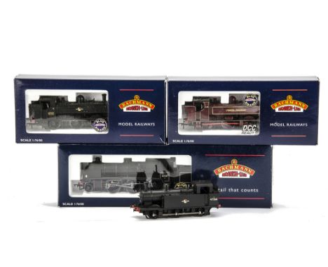 Four Bachmann 00 Gauge Steam Locomotives: including 32-210Z 0-6-0PT in London Transport livery as no L95 (KMRC special editio