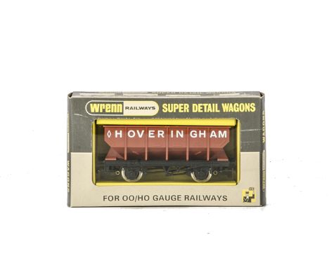 A pair Wrenn 00 Gauge W5036 'Hoveringham' Hopper Wagon,  in original window box, E, box E