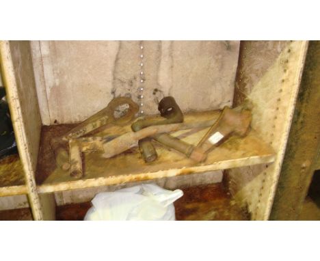5 x vintage stationary engine starting handles