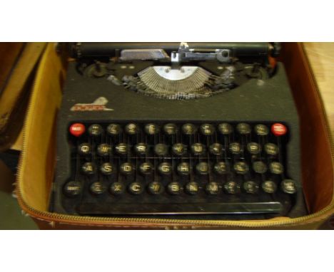 Vintage reel to reel and projector & vintage typewriter