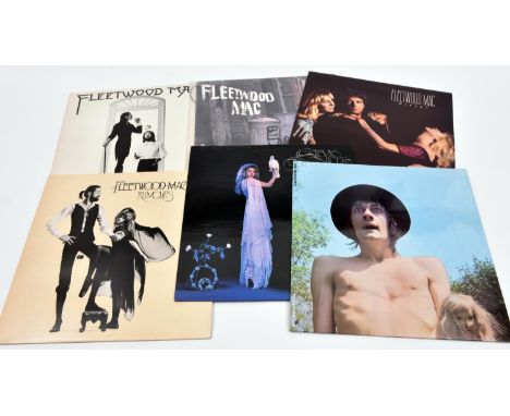 6x Fleetwood Mac etc 12" vinyl albums. Peter Green's Fleetwood Mac 1968, 7-63200 A1/B1. Mr. Wonderful 1968, S7 63205 A1/B1. M