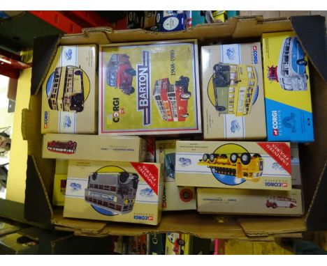 16 Corgi Classics. 2x Guy Arab Utility, London Transport, War time livery, plus another, Wolverhampton Corporation. Plus a Da