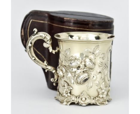 A Victorian Silver Gilt Christening Mug by Edward John &amp; William Barnard, London 1847, retailed by R &amp; S Garrard &amp