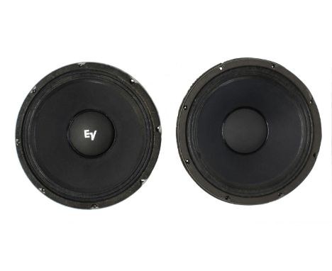 Pair of Electro-Voice EVM model 12L 12" guitar amplifier speakers 