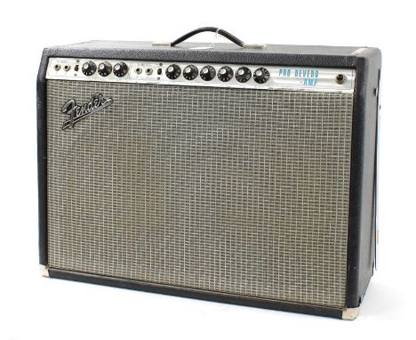1969 Fender Pro Reverb-Amp guitar amplifier, made in USA, chassis no. A12089 