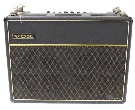 Vox AC30 Top Boost guitar amplifier, made in England, circa 1971, ser. no. 25881, recently serviced with some capacitors chan