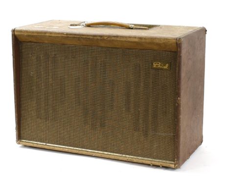 1960s Bird Golden Eagle guitar amplifier for spares/repair 