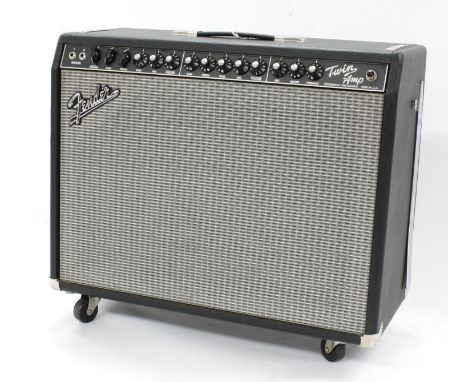 1996 Fender Twin-Amp guitar amplifier, made in USA,&nbsp;ser. no. CR-099309 