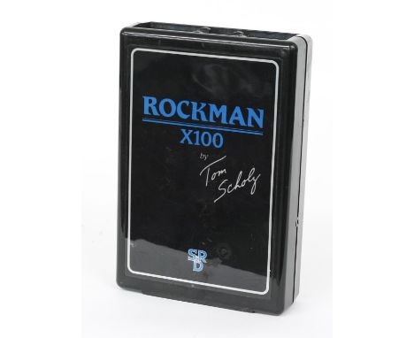 Rockman X100 by Tom Scholz guitar&nbsp;headphone amplifier 