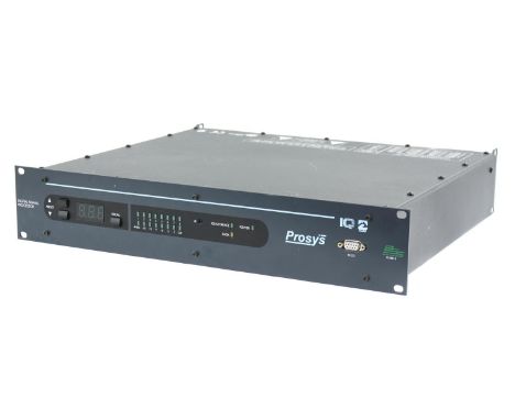 BSS Prosys IQ PS8810 digital signal processor/speaker management system rack unit  *Recently decommissioned from The Royal Op