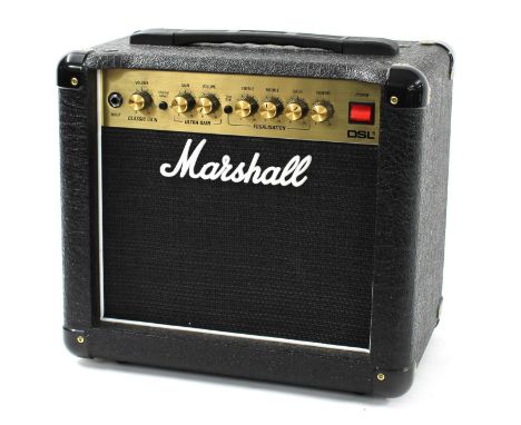 Marshall DSL1 CR guitar amplifier, boxed with pedal 