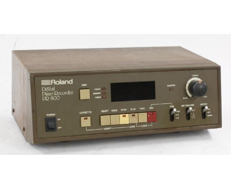 Roland PR-800 Digital Piano Recorder, made in Japan, ser. no. 331610 