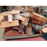 (Lot) Assorted Copper Wire & Optical Cable