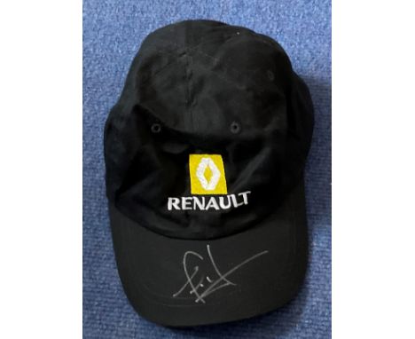 Motor Racing Nigel Mansell signed Renault cap. Nigel Ernest James Mansell, CBE (born 8 August 1953) is a British former racin