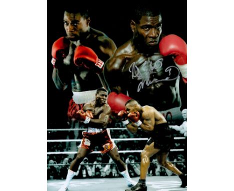 Frank Bruno signed 16x12 colour montage photo. Franklin Roy Bruno, MBE (born 16 November 1961) is a British former profession