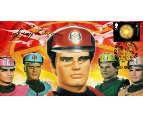 Gerry Anderson Captain Scarlet commemorative envelope limited edition 531/1500, signed by the late Gerry Anderson, who create