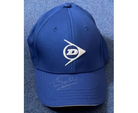 Tony Jacklin signed Dunlop golf cap. Anthony Jacklin CBE (born 7 July 1944) is a retired English golfer. He was the most succ