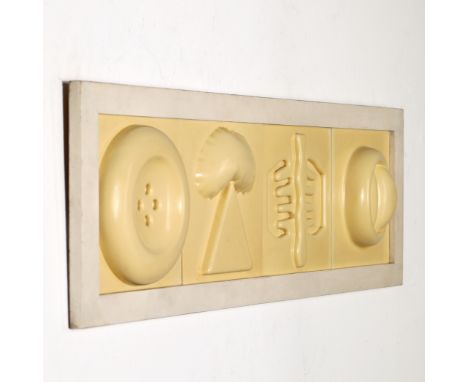 Gruppe K 66 ‘(Bandau, Bonato, Meschede, Boers)’, Ohne Titel, 1968Vier Elemente, Kunststoff vakuumverformt. Je 25 x 25 cm / 31