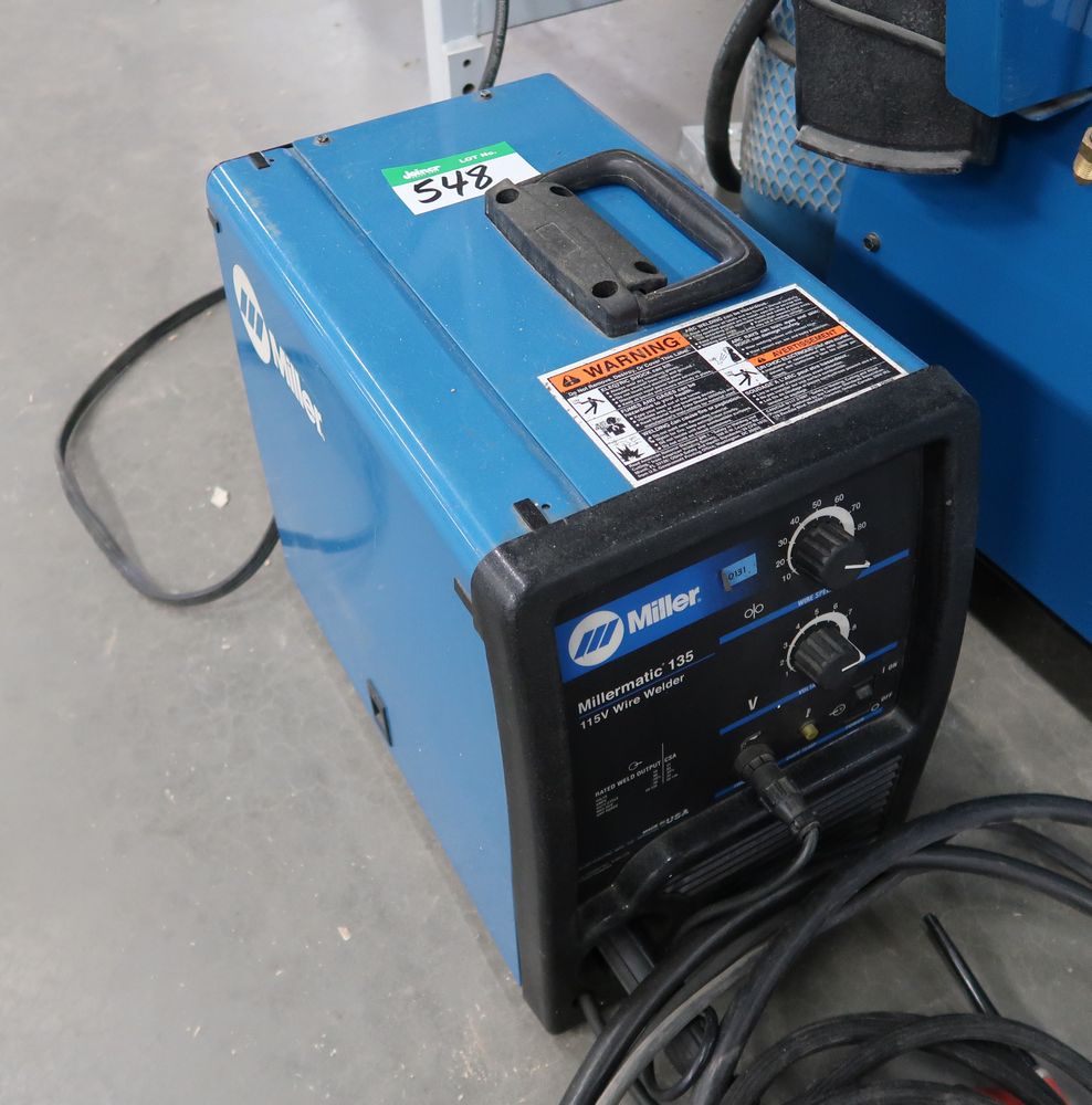 MILLER MILLERMATIC 135 WIRE WELDER, 115 VOLT