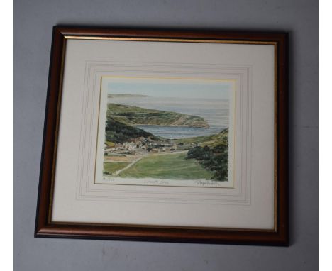 A Framed Limited Edition Print of Lulworth Cove 