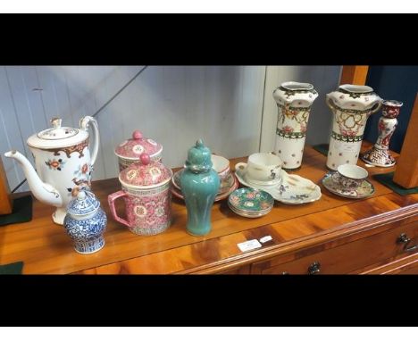 Collectable Oriental ceramic ware and other