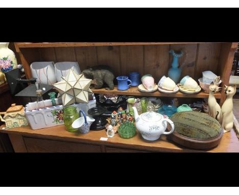 Collectable ceramic ware, Victorian footstool
