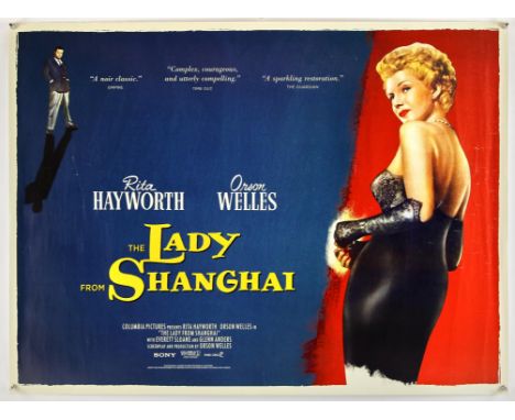 The Lady From Shanghai , British Quad, (1948) 40 x 30 inches, RR, rolled Director Orson Welles  Stars Rita Hayworth, Orson We