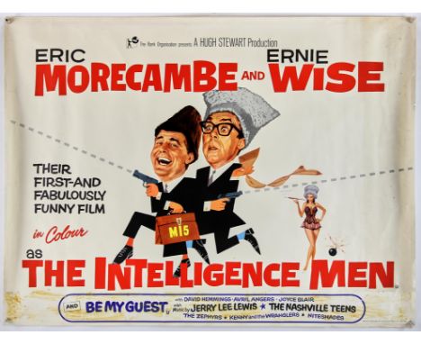 The Intelligence Men (1965), British Quad, 40 x 30 inches, rolled, printed by Haycock Press Ltd Director Robert Asher Stars E