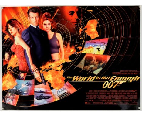 James Bond The World Is Not Enough, British Quad, (1999) 40 x 30 inches, rolled, double sided Director Michael Apted  Stars P