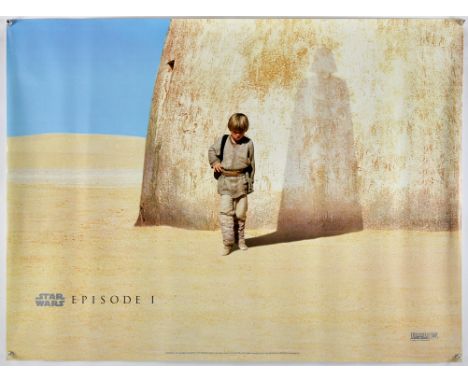 Star Wars Episode 1 The Phantom Menace (1999), British Quad, 40 x 30 inches, Teaser, Double Sided, rolled Director George Luc