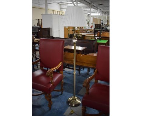 A Modern Standard Lamp and Shade 