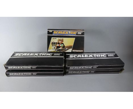 A Collection of Five Boxed Vintage Scalextric Accessories comprising C High Hump Bridge, C178 Skid Chicane, Two C248 Hump Bri