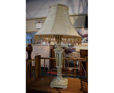 A Modern Table Lamp and Shade 